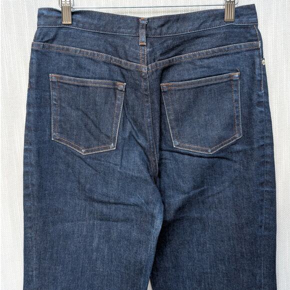 A.P.C. Jean Taille Haute Denim Mid-rise Straight Leg Jeans, size 40/L - Picture 3 of 9